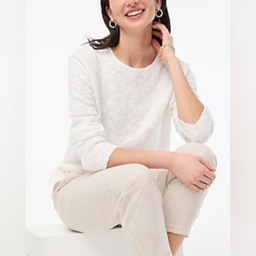 J. Crew Factory Crewneck Beach
Sweater Medium NWT - Picture 4 of 7